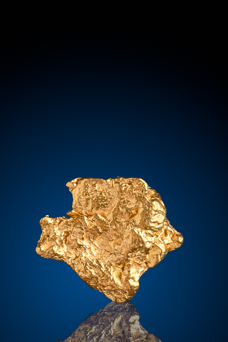 (image for) River Worn Alaskan Gold Nugget - 1.25 grams